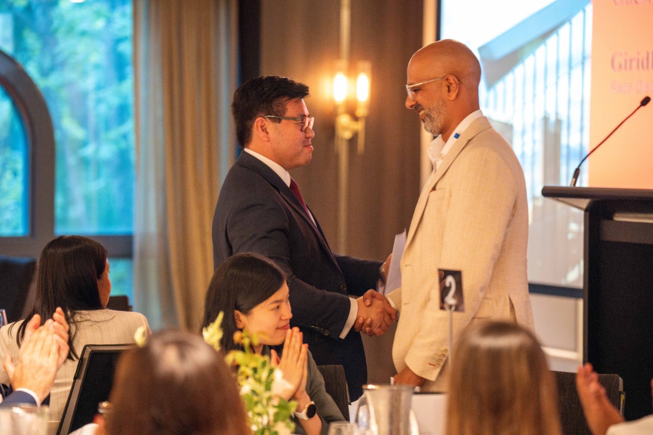 Professor Tim Soutphommasane and Giridharan Sivaraman